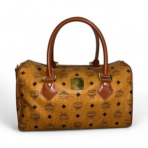 Like New MCM Boston Bag